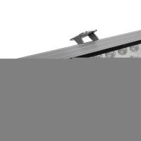 Светодиодный прожектор AR-LINE-1000XL-54W-24V RGB (Grey, 30 deg, DMX512) (Arlight, Закрытый)