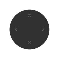 INTELLIGENT ARLIGHT Пульт SMART-801-22-1G-DIM Black (3V, Magnet, 2.4G) (IARL, IP20 Пластик, 5 лет)