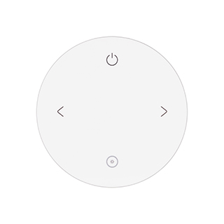 INTELLIGENT ARLIGHT Пульт SMART-801-22-1G-DIM White (3V, Magnet, 2.4G) (IARL, IP20 Пластик, 5 лет)