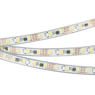 Лента SPI-5000P-5060-60 12V Cx3 Warm3000-Auto (12mm, 13.2W, IP66) (Arlight, Закрытый, IP66)