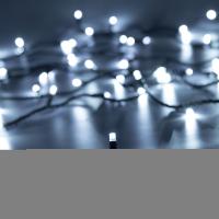 Светодиодная гирлянда ARD-STRING-PRO-10000-BLACK-100LED-FLASH WHITE (230V, 7W) (Ardecoled, IP65)