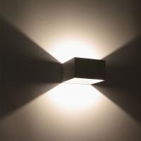 Светильник настенный светодиодный JH-BD-B03 DHL24 (220V, 7W, белый корпус, warm white)