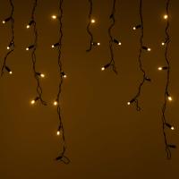 Светодиодная гирлянда ARD-EDGE-CLASSIC-2400x600-BLACK-88LED-FLASH Warm/Warm (230V, 6W) (Ardecoled, IP65)