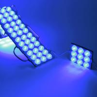 Светодиодный модуль 9 led 3030 MOD120 (12V, 5W, blue, IP65)