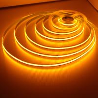 Светодиодная лента COB, 336 chip/m, yellow, 12V, IP20, A236