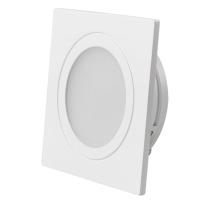 Светодиодный светильник LTM-S60x60WH-Frost 3W Warm White 110deg (Arlight, IP40 Металл, 3 года)