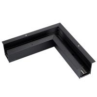 Коннектор угловой MAG-CON-4560-F-L90 (BK, 5LN) (Arlight, IP20 Металл, 5 лет)