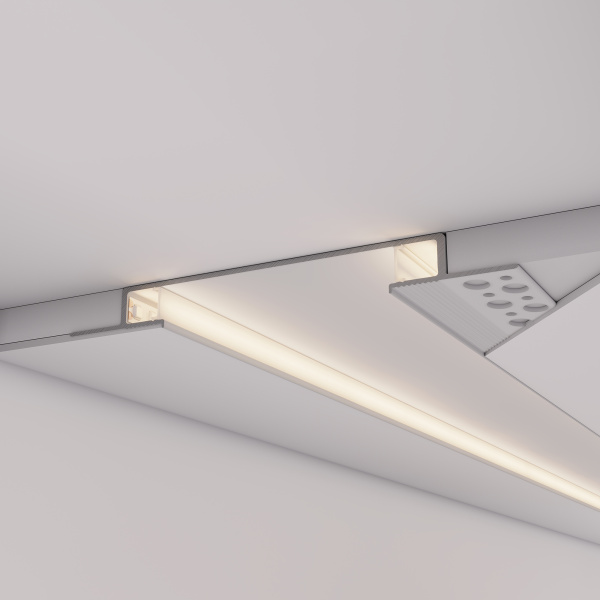 Профиль FANTOM-W75-DUAL-2000 WHITE (Arlight, Алюминий)