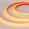 Лента RTW 2-5000PGS 24V Yellow 2x (3528, 600 LED, LUX) (Arlight, 9.6 Вт/м, IP67)