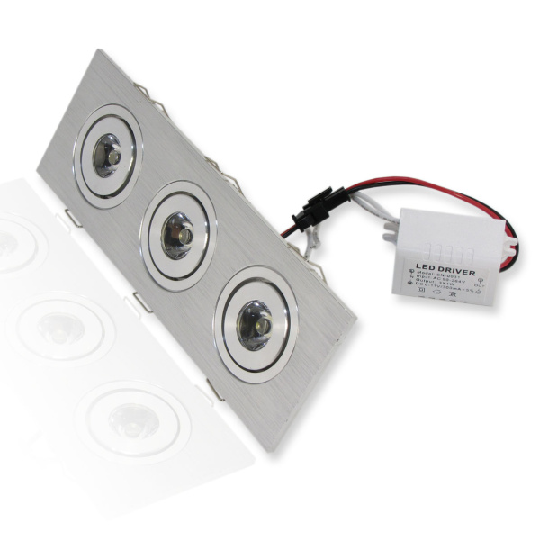 Светодиодный светильник точечный RW SP77  (220V, 3W, white)