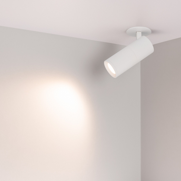 Светильник LGD-ARTEMIS-BUILT-FLAP-R55-12W Warm3000 (WH, 8-80 deg, 230V) (Arlight, IP20 Металл, 5 лет)