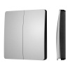 INTELLIGENT ARLIGHT Кнопочная панель KINETIC-801-22-2G-WP-SUF Silver (No battery, IP67, 433Mhz) (IARL, IP67 Пластик, 3 года)