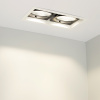 Светильник CL-KARDAN-S283x152-2x25W Warm3000 (WH-BK, 30 deg) (Arlight, IP20 Металл, 3 года)