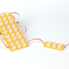 Светодиодный модуль 6 led 3030 MOD113  (12V, 3W, warm white, IP65)