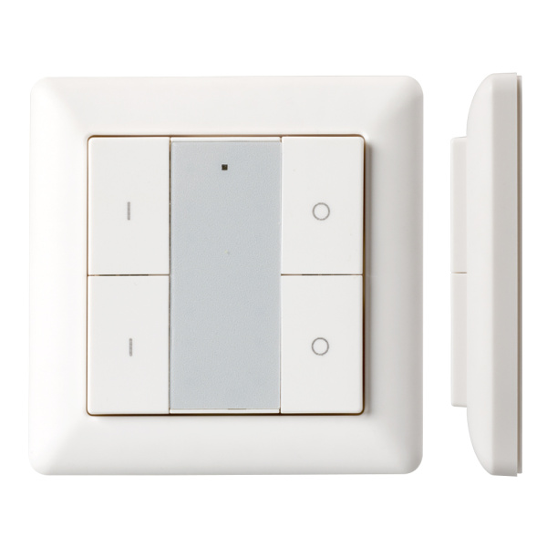 Панель Knob SR-KN9550K4-UP White (KNX, DIM) (Arlight, IP20 Пластик, 3 года)