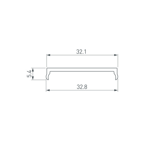 Экран SL-W33-S-2000 OPAL (Arlight, Пластик)