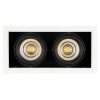 Светильник CL-KARDAN-S375x190-2x25W White6000 (WH-BK, 30 deg) (Arlight, IP20 Металл, 3 года)