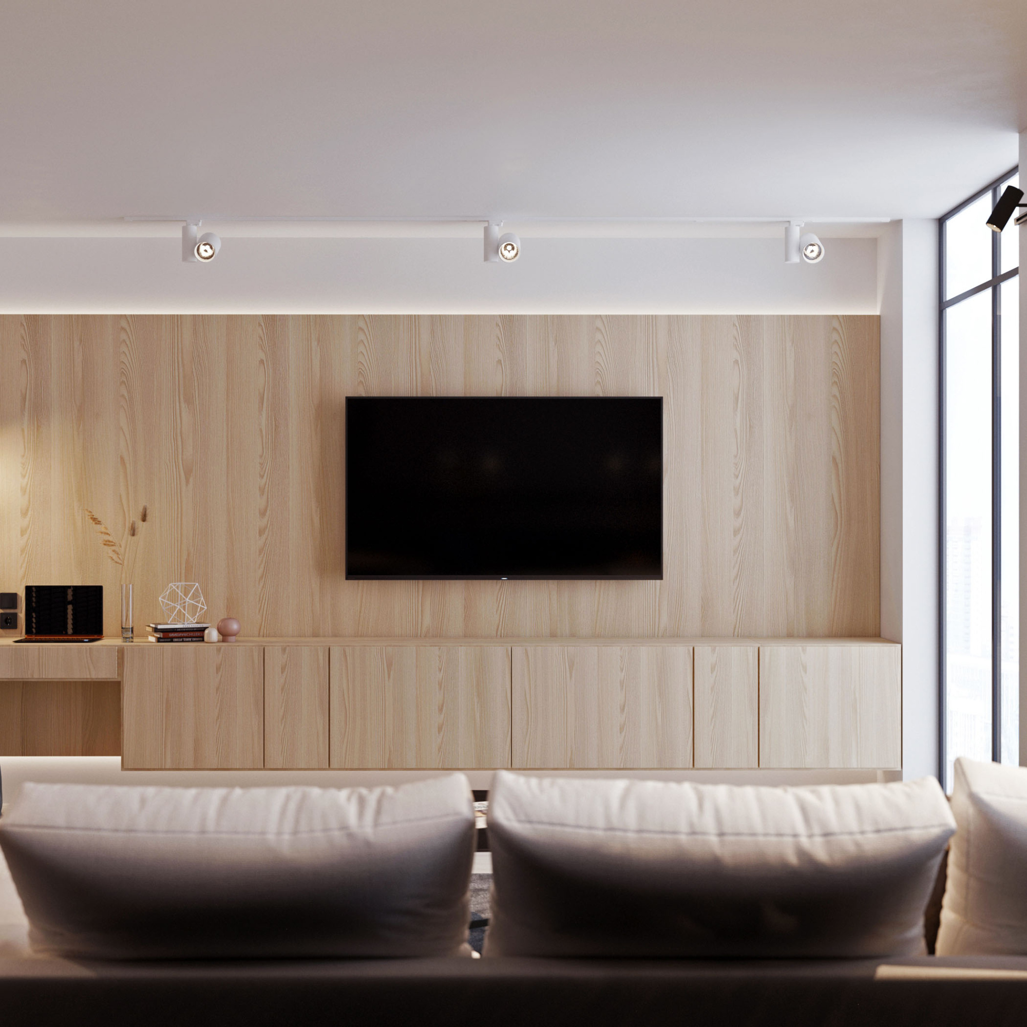 Светильник SP-POLO-TRACK-PIPE-R65-8W White5000 (BK-BK, 40 deg) (Arlight, IP20 Металл, 3 года)