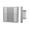 INTELLIGENT ARLIGHT Кнопочная панель DALI-201-23-4K-D2-IN Silver (BUS, Frame) (IARL, IP20 Металл, 3 года)