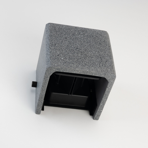 Светильник LGD-PERAN-WALL-S120x120-6W Warm3000 (BK, 0-80 deg, 230V) (Arlight, IP65 Бетон, 3 года)