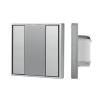 INTELLIGENT ARLIGHT Кнопочная панель DALI-201-23-2K-D2-IN Silver (BUS, Frame) (IARL, IP20 Металл, 3 года)