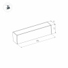 Светильник MAG-FLAT-45-L205-6W Warm3000 (BK, 100 deg, 24V, DALI) (Arlight, IP20 Металл, 5 лет)