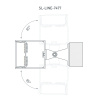 Профиль SL-LINE-7477-2000 BLACK (Arlight, Алюминий)