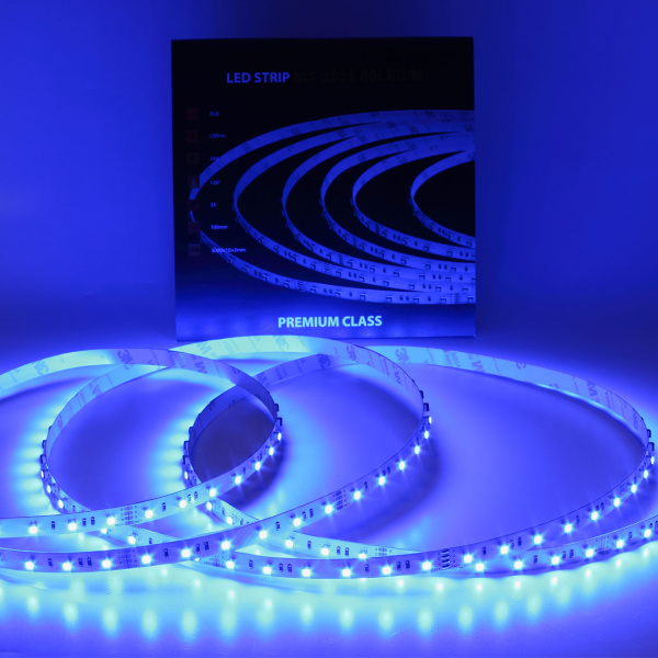 Светодиодная лента Class Premium 3535 60 led/m, RGB, 24V, IP33, А47