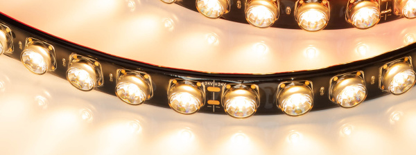 Лента герметичная FLT-PS-A42-BLACK-23mm 24V Warm2700 (21 W/m, IP67, 15deg, 5m) (Arlight, -)