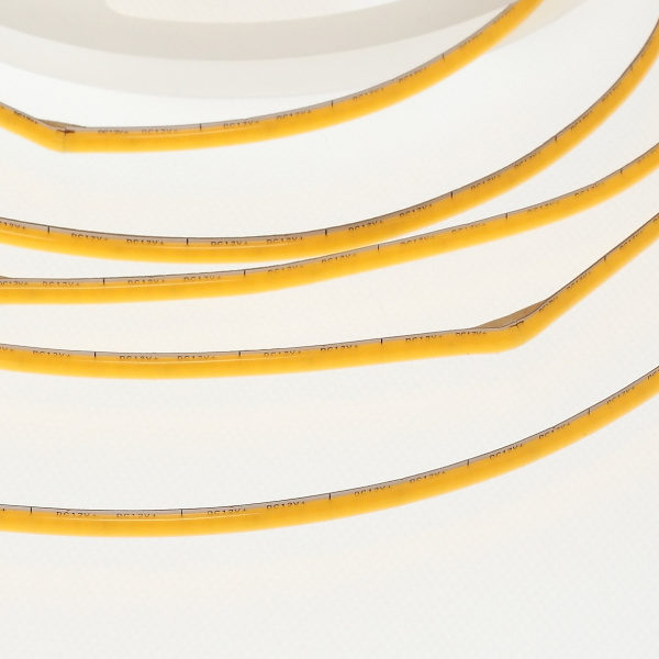 Светодиодная лента COB, 384 chip/m, warm white, 12V, IP20, A69