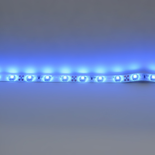 Светодиодная лента Standart PRO class, 3528, 60 led/m, Blue, 12V, IP65