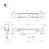 Светодиодный прожектор AR-LINE-1000M-24W-220V Warm (Grey, 30 deg) (Arlight, IP65 Металл, 3 года)