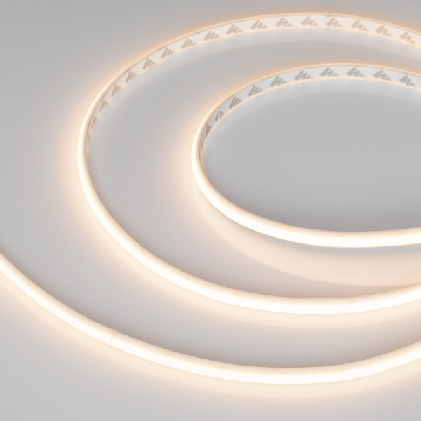 Лента герметичная MICROLED-PW-M288-10mm 24V Warm3000 (12 W/m, IP66, 2216, 5m) (Arlight, 5 лет)
