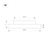 Светильник SP-ESTELY-R800-60W Day4000 (WH, 80 deg, 230V, TRIAC) (Arlight, IP20 Металл, 5 лет)
