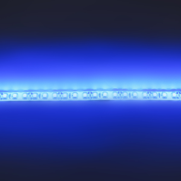 Светодиодная лента Standart class, 3528, 120led/m, Blue, 12V, IP65