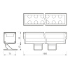 Светодиодный прожектор AR-LINE-1000XL-54W-230V White (Grey, 30 deg) (Arlight, Закрытый)