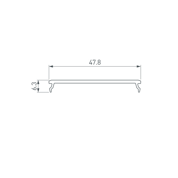 Экран SL-SEAMLESS-2500 OPAL (Arlight, Пластик)