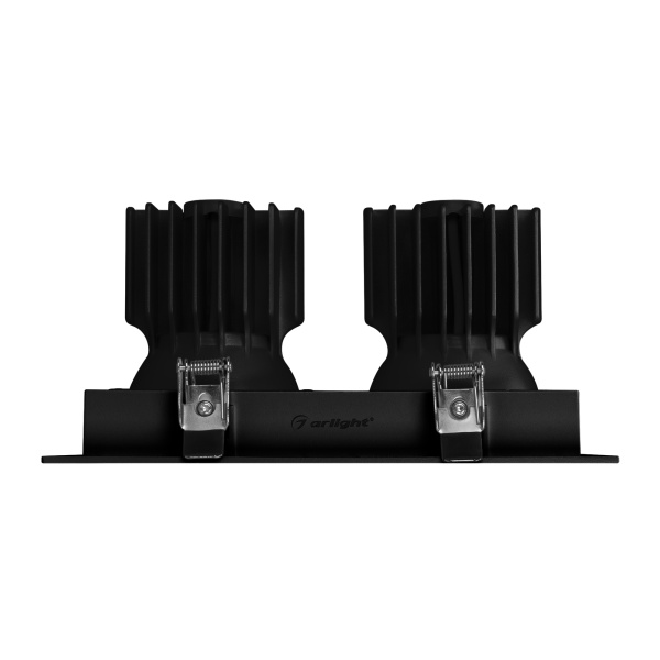 Светильник MS-VORTEX-BUILT-S210x117-2x20W Warm3000 (BK-BK, 40 deg, 230V) (Arlight, IP20 Металл, 5 лет)