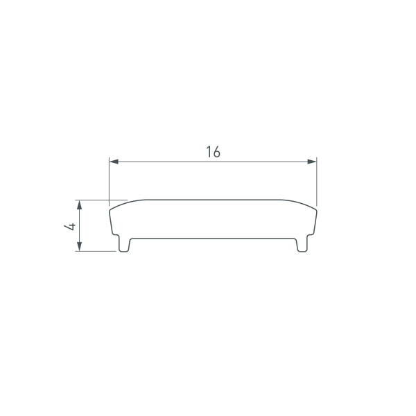 Экран FLOOR18-H15-3000 BLACK (Arlight, Пластик)