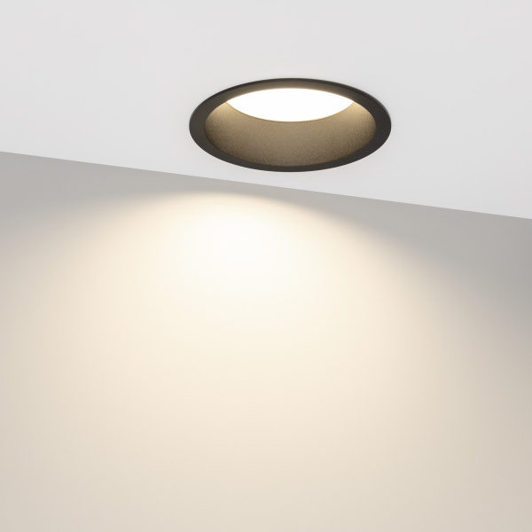 Светильник MS-DROP-BUILT-R158-30W Day4000 (BK, 90 deg, 230V) (Arlight, IP54 Металл, 5 лет)