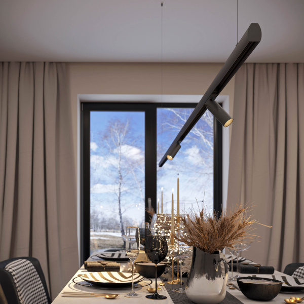 Трек MAG-TRACK-2540-2000 (BK) (Arlight, IP20 Металл, 5 лет)