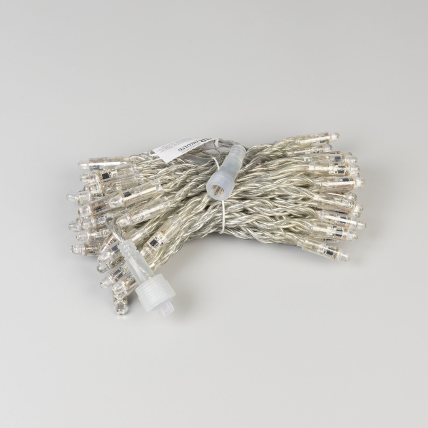 Светодиодная гирлянда ARD-STRING-CLASSIC-9000-CLEAR-60LED-LIVE RGB-SPI (12V, 40W) (Ardecoled, IP65)