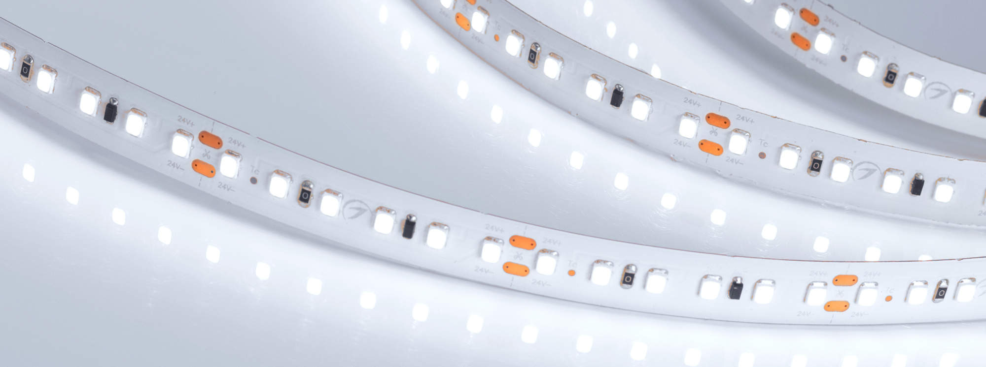 Лента IC2-A120-12mm 24V White6000 (9.6W/m, IP20, 2835, 20m) (Arlight, 9.6 Вт/м, IP20)