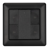 INTELLIGENT ARLIGHT Панель DALI-223-1G-4SC-IN-BLACK (BUS, только сцены) (IARL, -)