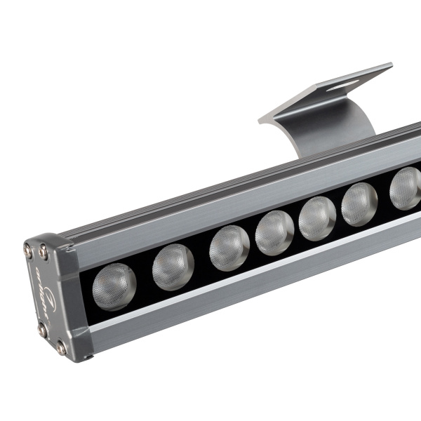 Линейный прожектор AR-LINE-1000-36W Warm3000 (GR, 15x60 deg, 230V) (Arlight, IP65 Металл, 3 года)