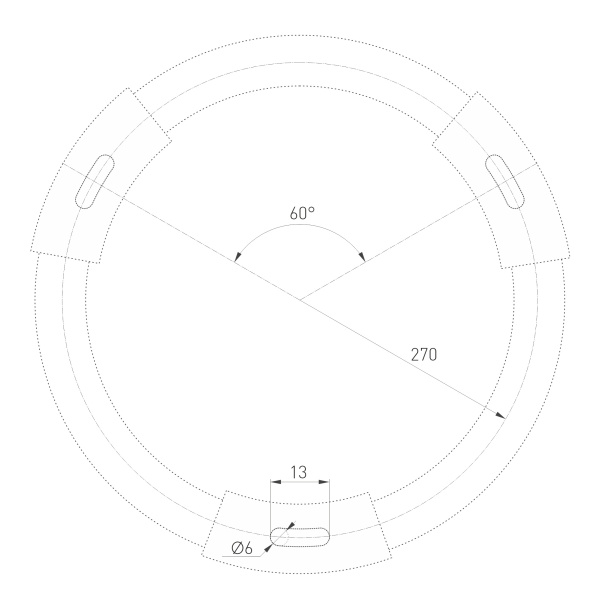 Светильник SP-RONDO-R600-60W Day4000 (BK, 120 deg, 230V) (Arlight, IP40 Металл, 3 года)