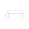 Экран IP-LINE-4050-2000 OPAL (Arlight, Пластик)