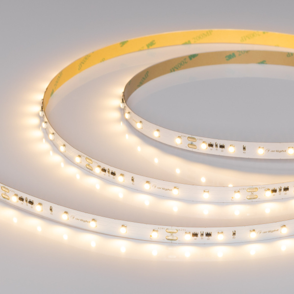 Лента RT-20000 24V Warm2700 (3528, 60 LED/m, 20m) (Arlight, 4.8 Вт/м, IP20)