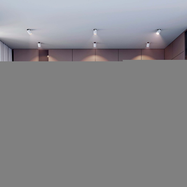 Светильник LTD-PULL-S110x110-10W Day4000 (WH, 24 deg, 230V) (Arlight, IP20 Металл, 5 лет)