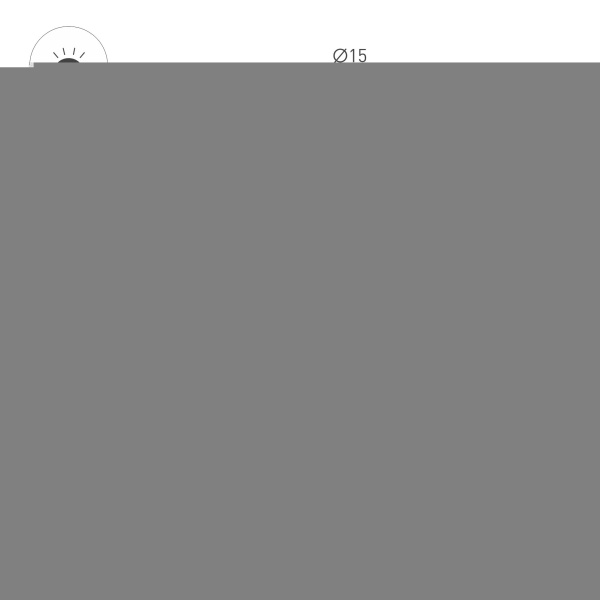 Светильник KT-CATALI-BOLL-H785-0.5W Warm3000 (BK, 160 deg, 24V) (Arlight, IP65 Металл, 3 года)